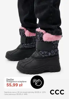 CCC - gazetka promocyjna Dziecięce obuwie zimowe - PROMOCJE od wtorku 17.02  - strona 3