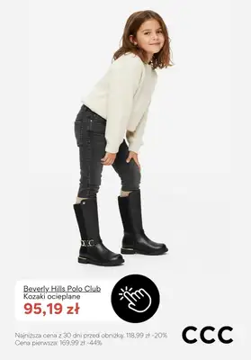 CCC - gazetka promocyjna Dziecięce obuwie zimowe - PROMOCJE od wtorku 17.02  - strona 10