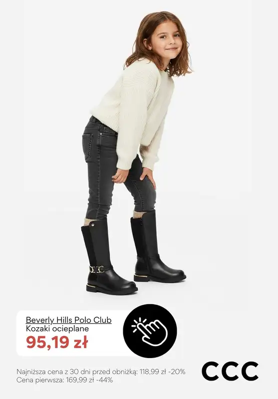 CCC - gazetka promocyjna Dziecięce obuwie zimowe - PROMOCJE od wtorku 17.02  - strona 10