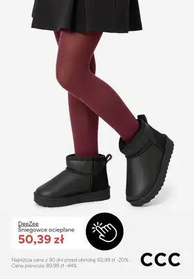 CCC - gazetka promocyjna Dziecięce obuwie zimowe - PROMOCJE od wtorku 17.02  - strona 2