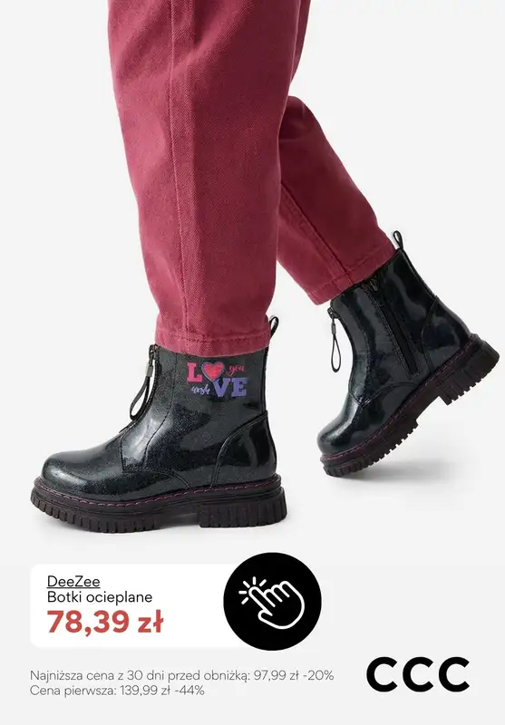 CCC - gazetka promocyjna Dziecięce obuwie zimowe - PROMOCJE od wtorku 17.02  - strona 4