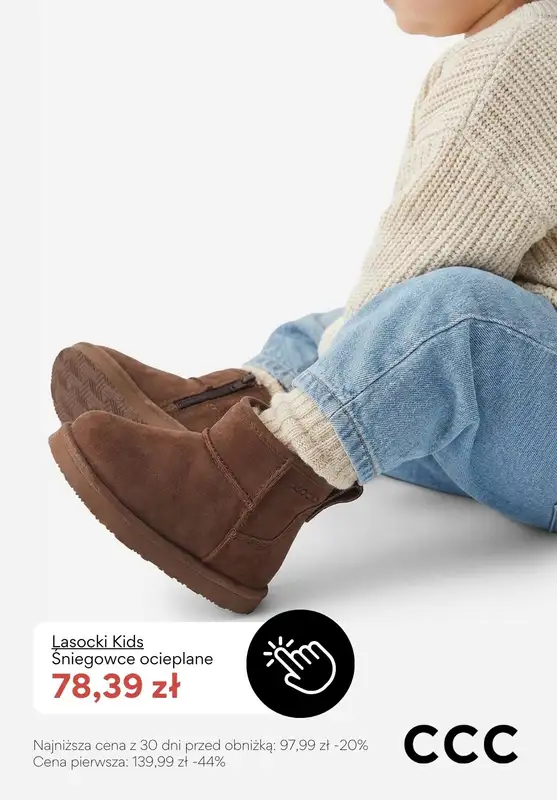 CCC - gazetka promocyjna Dziecięce obuwie zimowe - PROMOCJE od wtorku 17.02  - strona 5
