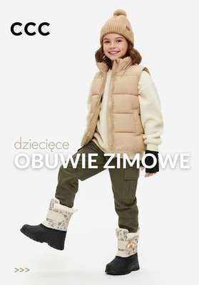 CCC - gazetka promocyjna Dziecięce obuwie zimowe - PROMOCJE od wtorku 17.02 