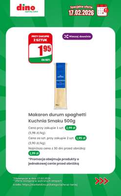 Dino - gazetka promocyjna Specjalna oferta na 17.02.2026 - promocje spoza gazetki od wtorku 17.02 do wtorku 17.02 - strona 10