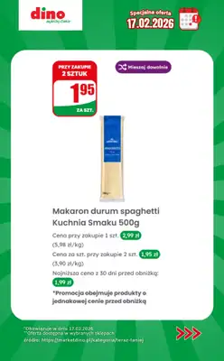 Dino - gazetka promocyjna Specjalna oferta na 17.02.2026 - promocje spoza gazetki od wtorku 17.02 do wtorku 17.02 - strona 10