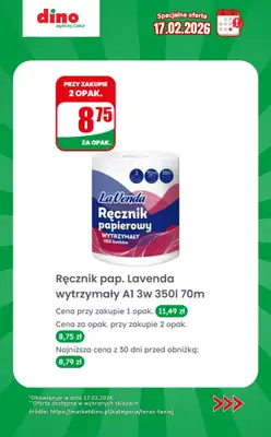 Dino - gazetka promocyjna Specjalna oferta na 17.02.2026 - promocje spoza gazetki od wtorku 17.02 do wtorku 17.02 - strona 12