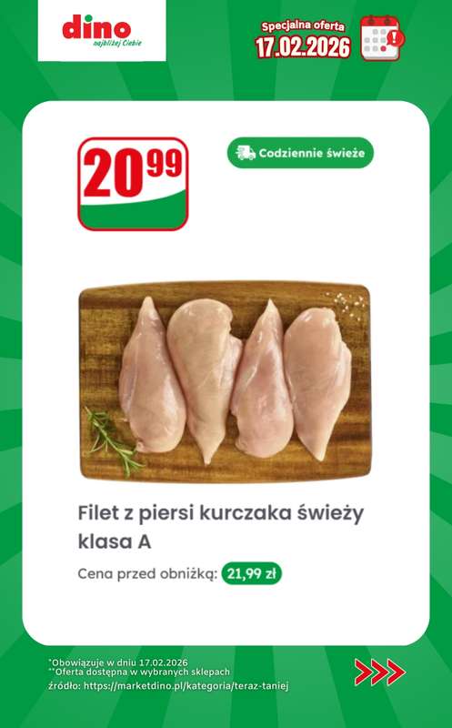 Dino - gazetka promocyjna Specjalna oferta na 17.02.2026 - promocje spoza gazetki od wtorku 17.02 do wtorku 17.02 - strona 4