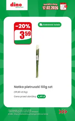 Dino - gazetka promocyjna Specjalna oferta na 17.02.2026 - promocje spoza gazetki od wtorku 17.02 do wtorku 17.02 - strona 3