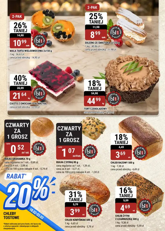 bi1 - gazetka promocyjna Gazetka Ełk I Wiosna - i wszystko w porządku! od środy 18.02 do wtorku 03.03 - strona 12