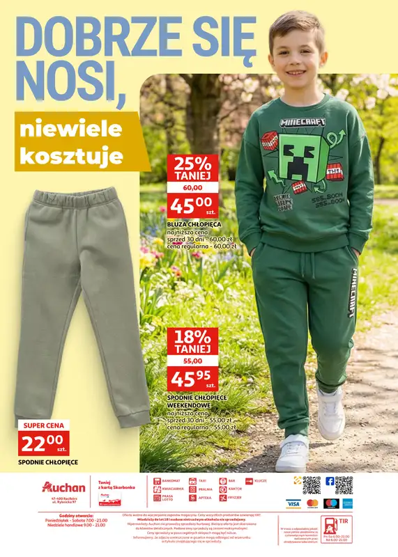 Auchan - gazetka promocyjna Gazetka Racibórz I Wiosna jest zawsze w modzie! od środy 18.02 do wtorku 03.03 - strona 12