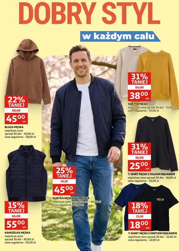Auchan - gazetka promocyjna Gazetka Racibórz I Wiosna jest zawsze w modzie! od środy 18.02 do wtorku 03.03 - strona 6