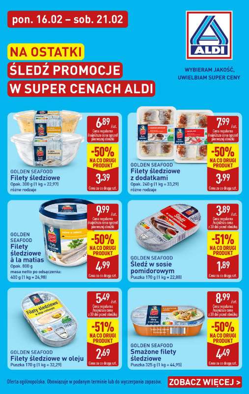 Aldi - gazetka promocyjna Pełny katalog! od poniedziałku 16.02 do soboty 21.02 - strona 39