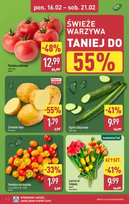 Aldi - gazetka promocyjna Pełny katalog! od poniedziałku 16.02 do soboty 21.02 - strona 2
