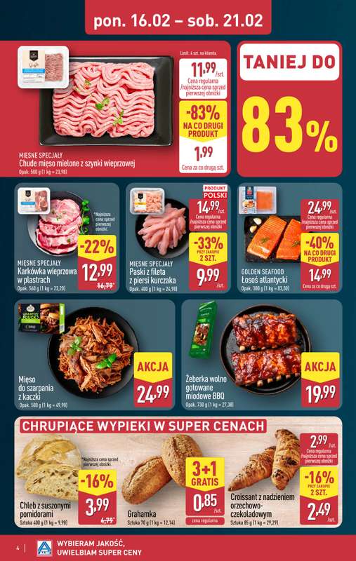 Aldi - gazetka promocyjna Pełny katalog! od poniedziałku 16.02 do soboty 21.02 - strona 6