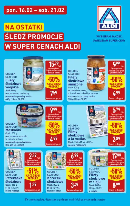 Aldi - gazetka promocyjna Pełny katalog! od poniedziałku 16.02 do soboty 21.02 - strona 40