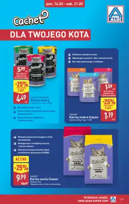 Aldi - gazetka promocyjna Pełny katalog! od poniedziałku 16.02 do soboty 21.02 - strona 19