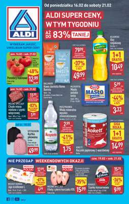 Aldi - gazetka promocyjna Pełny katalog! od poniedziałku 16.02 do soboty 21.02
