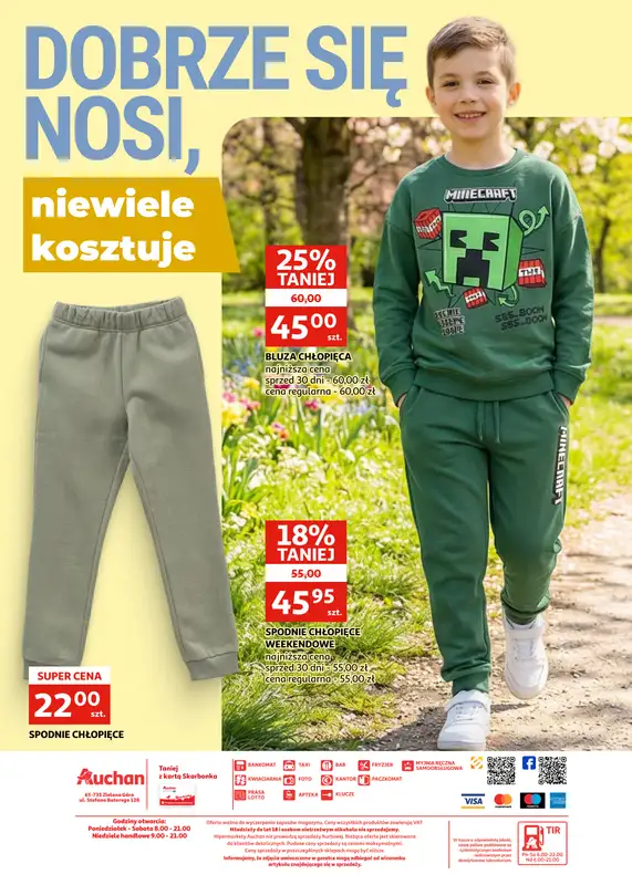 Auchan - gazetka promocyjna Gazetka Zielona Góra I Wiosna jest zawsze w modzie! od środy 18.02 do wtorku 03.03 - strona 12