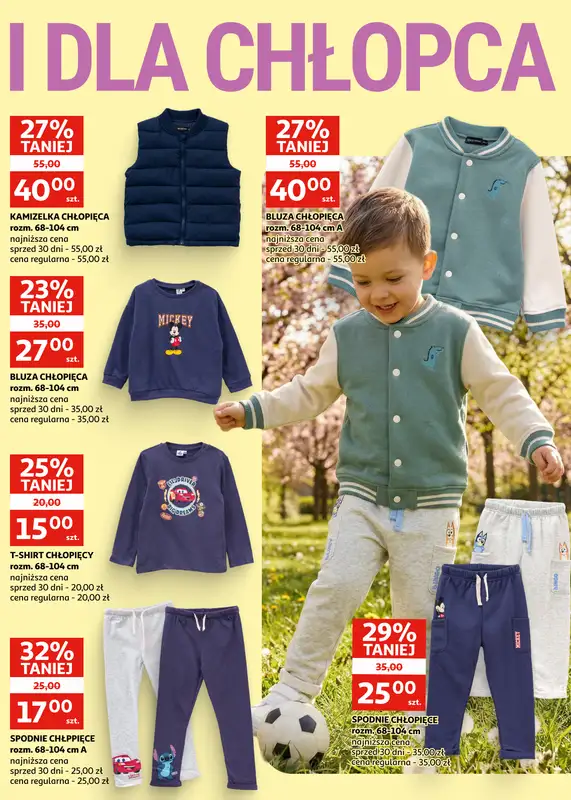 Auchan - gazetka promocyjna Gazetka Zielona Góra I Wiosna jest zawsze w modzie! od środy 18.02 do wtorku 03.03 - strona 9