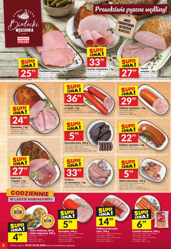 Twój Market - gazetka promocyjna Gazetka od środy 18.02 do wtorku 24.02 - strona 8