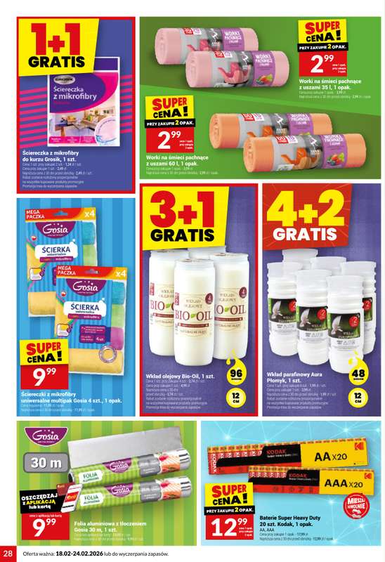 Twój Market - gazetka promocyjna Gazetka od środy 18.02 do wtorku 24.02 - strona 28