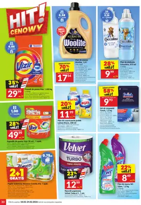 Twój Market - gazetka promocyjna Gazetka od środy 18.02 do wtorku 24.02 - strona 30