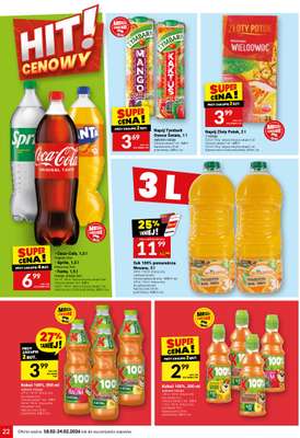 Twój Market - gazetka promocyjna Gazetka od środy 18.02 do wtorku 24.02 - strona 22