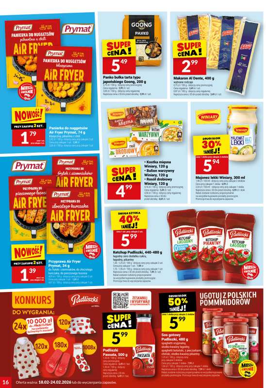 Twój Market - gazetka promocyjna Gazetka od środy 18.02 do wtorku 24.02 - strona 16