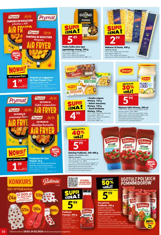 Twój Market - gazetka promocyjna Gazetka od środy 18.02 do wtorku 24.02 - strona 16