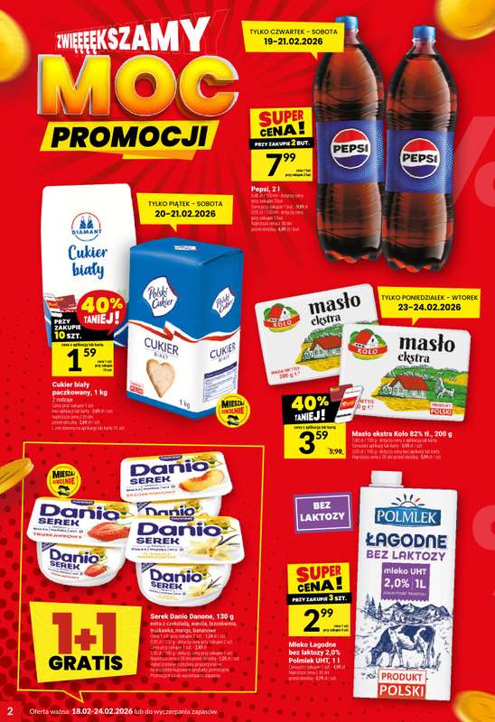 Twój Market - gazetka promocyjna Gazetka od środy 18.02 do wtorku 24.02 - strona 2