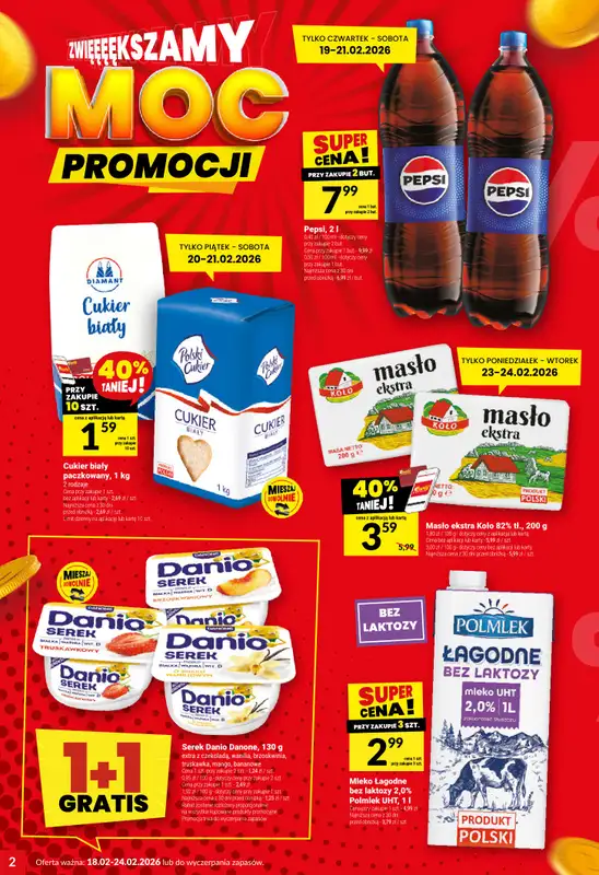 Twój Market - gazetka promocyjna Gazetka od środy 18.02 do wtorku 24.02 - strona 2