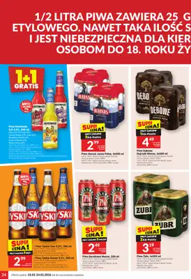 Twój Market - gazetka promocyjna Gazetka od środy 18.02 do wtorku 24.02 - strona 24