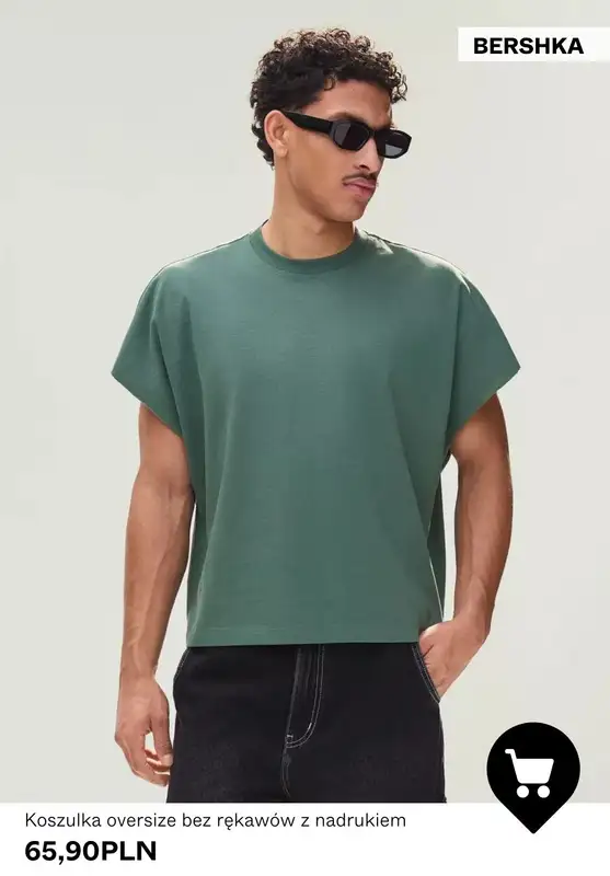 Bershka - gazetka promocyjna Odzież męska BASICS od wtorku 17.02  - strona 7