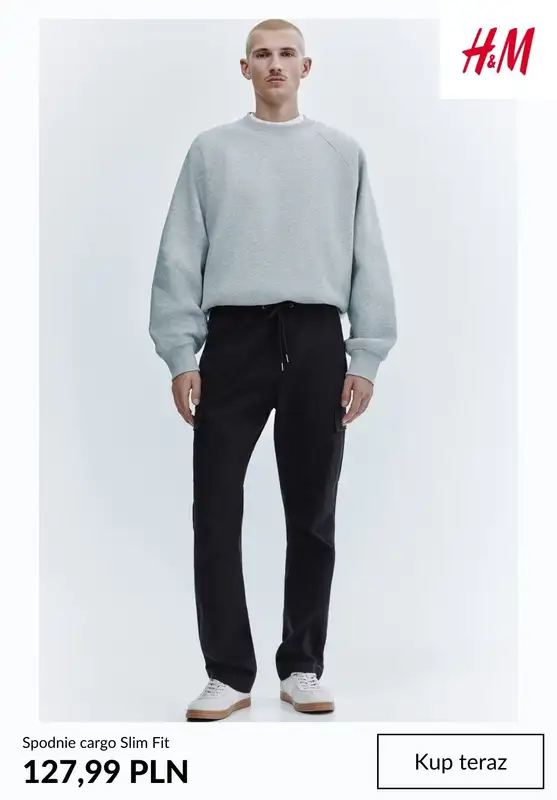 H&M - gazetka promocyjna BESTSELLERY - odzież męska od wtorku 17.02  - strona 8