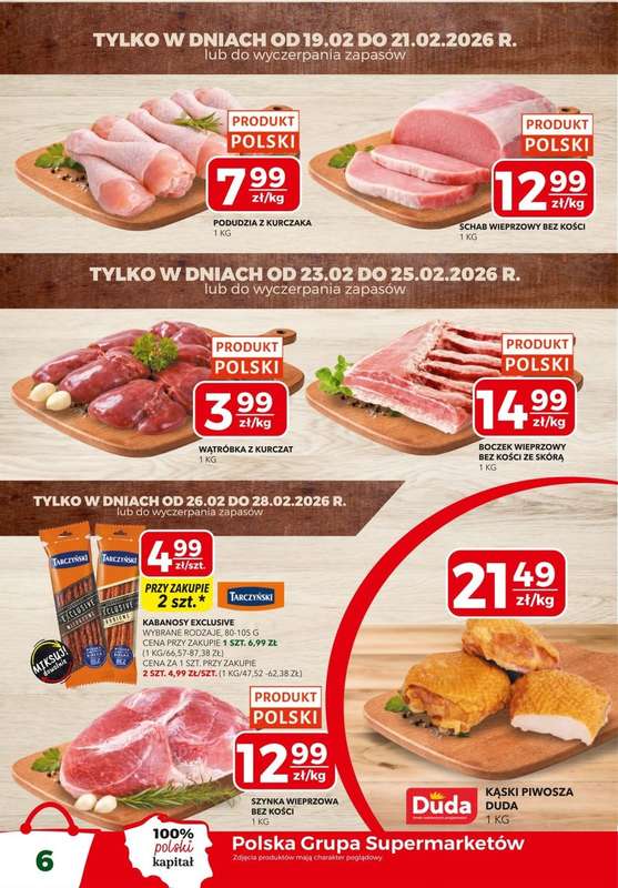 Top Market - gazetka promocyjna Gazetka od czwartku 19.02 do soboty 28.02 - strona 6