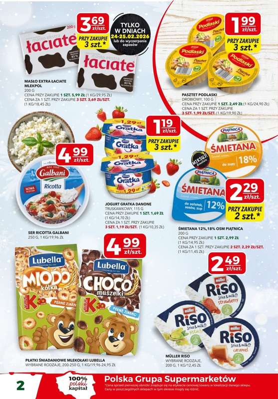 Top Market - gazetka promocyjna Gazetka od czwartku 19.02 do soboty 28.02 - strona 2