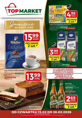 Top Market - gazetka promocyjna Gazetka od czwartku 19.02 do soboty 28.02
