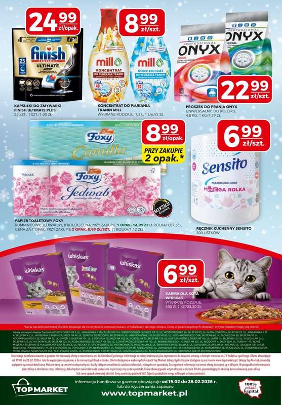 Top Market - gazetka promocyjna Gazetka od czwartku 19.02 do soboty 28.02 - strona 16
