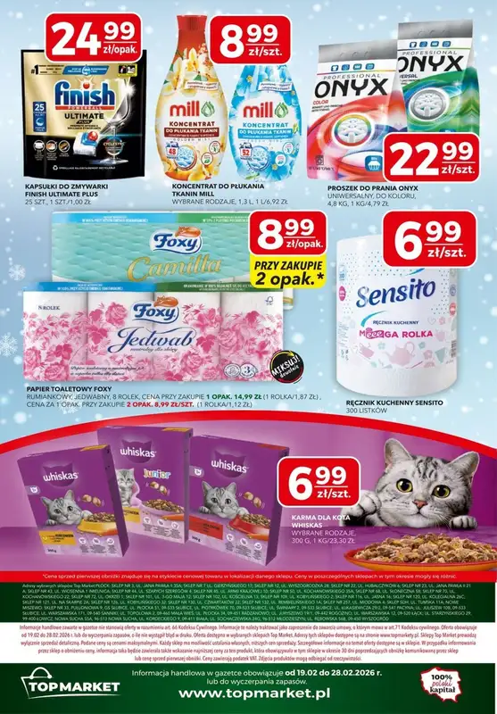 Top Market - gazetka promocyjna Gazetka od czwartku 19.02 do soboty 28.02 - strona 16