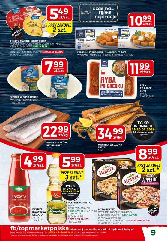 Top Market - gazetka promocyjna Gazetka od czwartku 19.02 do soboty 28.02 - strona 9