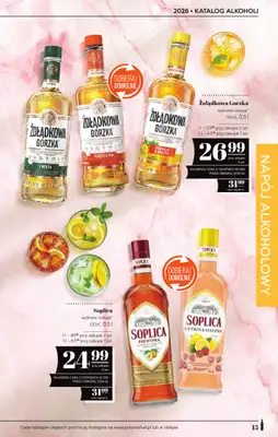 POLOmarket - gazetka promocyjna Katalog alkoholi  do środy 04.03 - strona 15