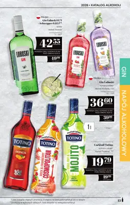 POLOmarket - gazetka promocyjna Katalog alkoholi  do środy 04.03 - strona 13