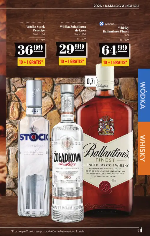 POLOmarket - gazetka promocyjna Katalog alkoholi  do środy 04.03 - strona 7