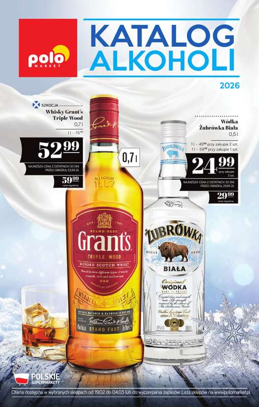 POLOmarket - gazetka promocyjna Katalog alkoholi od czwartku 19.02 do środy 04.03
