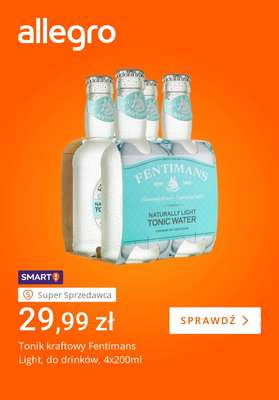 Tonik kraftowy Fentimans Light, do drinków