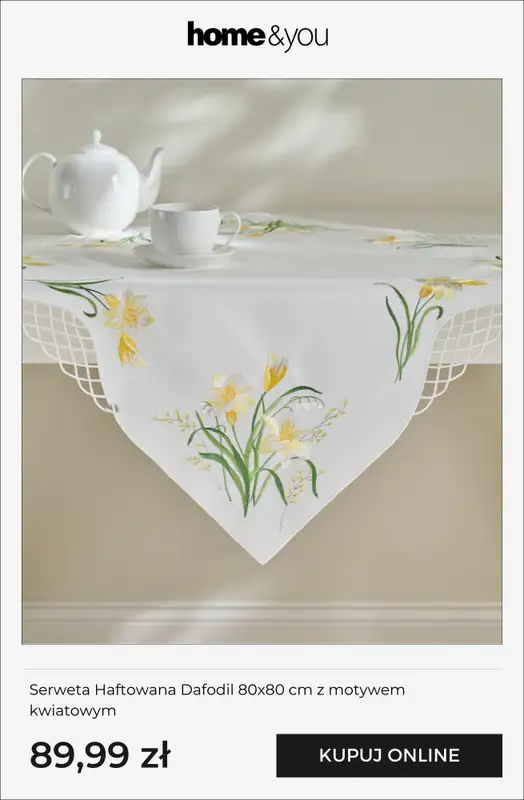 home&you - gazetka promocyjna Kolekcja: klasyczna Wielkanoc od wtorku 17.02 do wtorku 24.02 - strona 12