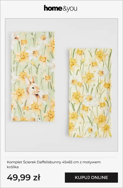 home&you - gazetka promocyjna Kolekcja: klasyczna Wielkanoc od wtorku 17.02 do wtorku 24.02 - strona 9