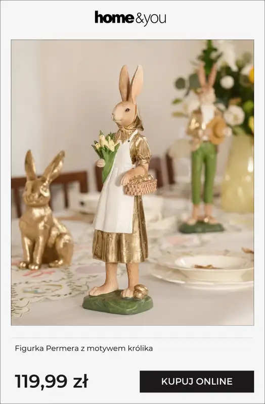 home&you - gazetka promocyjna Kolekcja: klasyczna Wielkanoc od wtorku 17.02 do wtorku 24.02 - strona 6