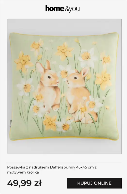 home&you - gazetka promocyjna Kolekcja: klasyczna Wielkanoc od wtorku 17.02 do wtorku 24.02 - strona 7