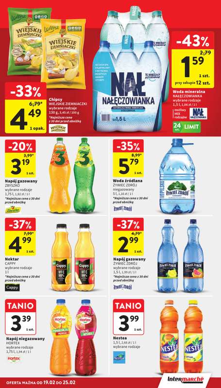 Intermarche - gazetka promocyjna Gazetka od czwartku 19.02 do środy 25.02 - strona 35